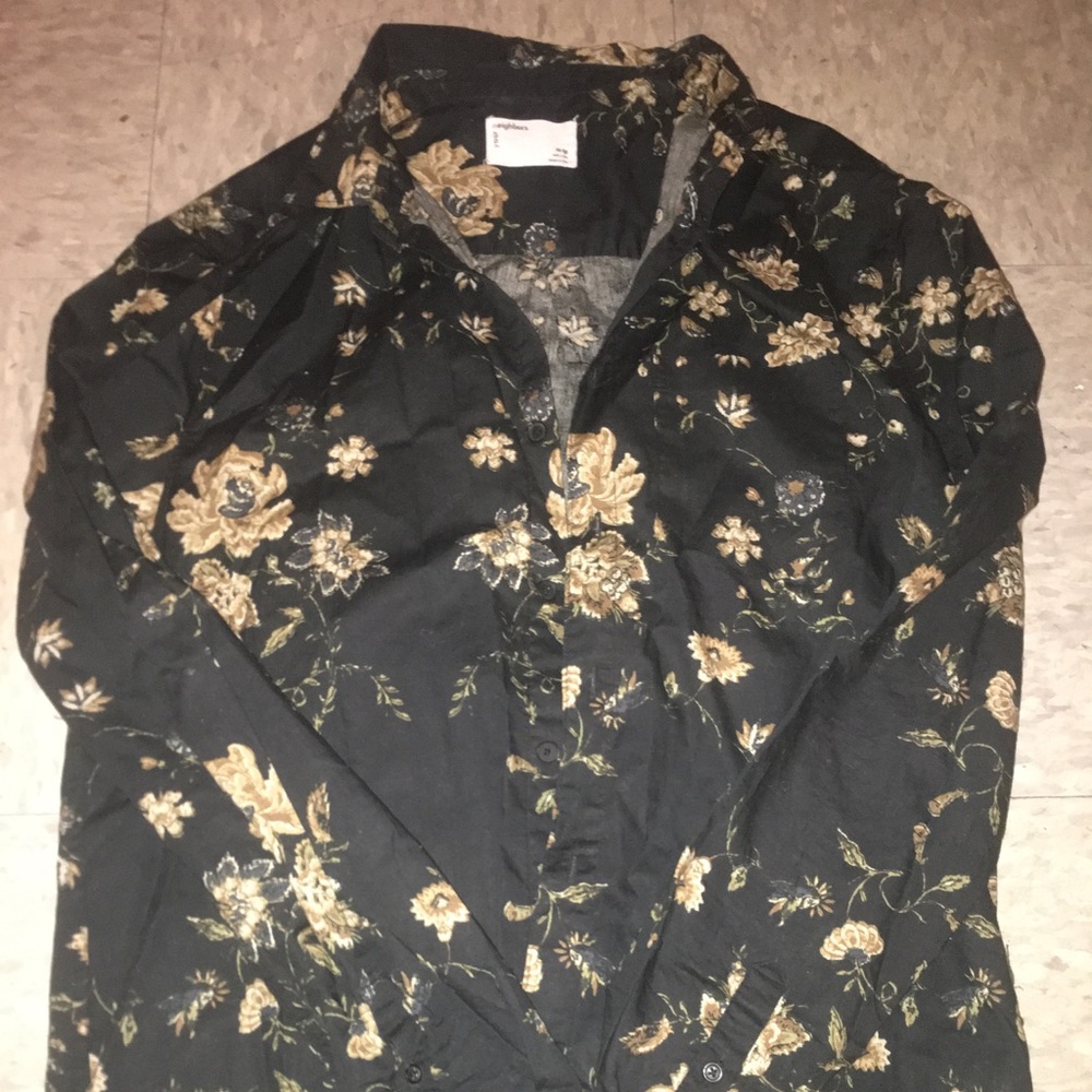 Urbanoutfitters floral shirt